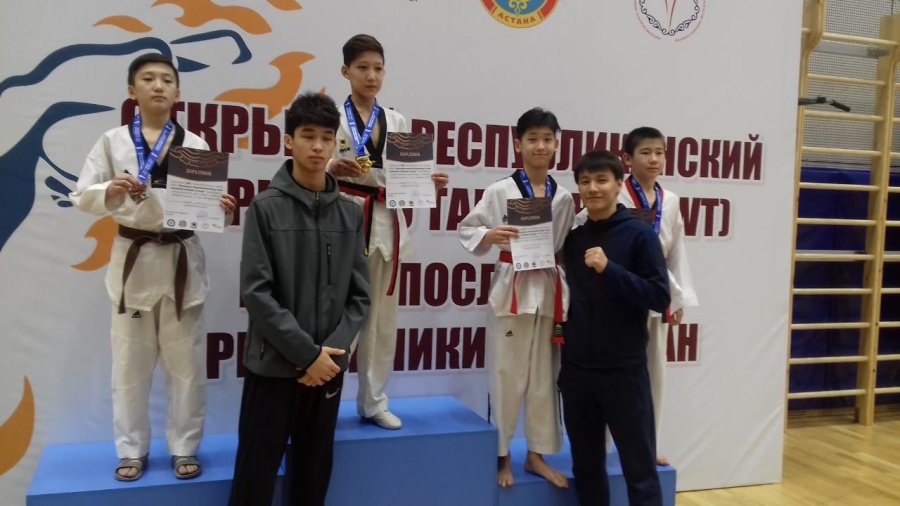 Таеквондодан республикалық турнирдің (WT) нәтижелері